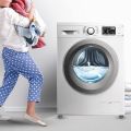 Adjustable Washing Machine Support Frame to Eliminate Shock and Noise,Anti-Walking Device Pad for Washing Machine and Dryer，Protects Laundry Room Floor.. 