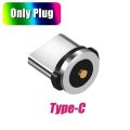 10PC/SET Round Magnetic Cable Plug 8 Pin Type-C Plugs Fast Charging Phone Magnet Charger Plug. 