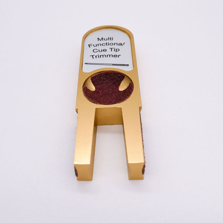 FG 1PC Multi-function Pool Cue Skin Repair Device U-shaped Sander Billiards Supplies Accessories