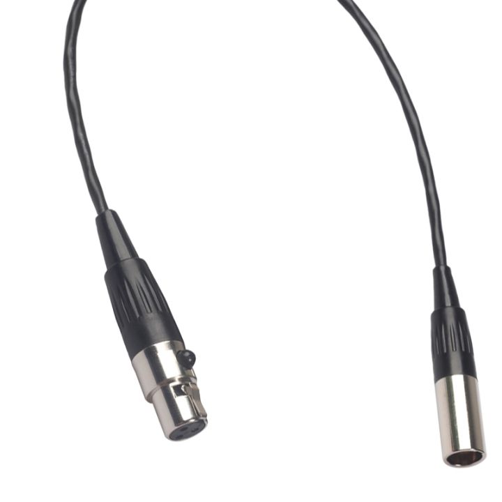 Mini XLR 3Pin Male to XLR 3Pin Female Audio Cable Aluminum Foil ...