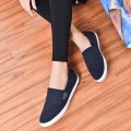 Khaki Crocodile Cloth Shoes2023Spring and Summer Flat Casual Men's Shoes Slip-on Men's Low Cut White Canvas Loafers. 