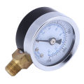 0~200 PSI 0~14 Bar Pressure Gauge Air Compressor Hydraulic Pressure Gauge Meter 1/8" Male NPT Threads Metal Pressure Tester. 