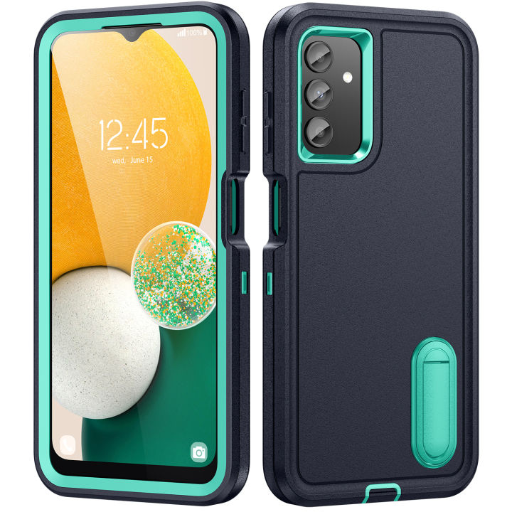 3%20In%201%20Full%20Cover%20Shockproof%20Phone%20Case%20With%20Stand%20For%20Samsung%20Galaxy%20A13%204G%20/%20A13%205G%20/%20Galaxy%20A04S%20Thick%20Hard%20Phone%20Casing%20Contrasting%20Colors%20Fashion%20Phone%20Cover%20Shell%20-%20Image%209