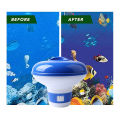 Swimming Pool Cleaning Chlorine Bromine Chemical Auto-Supplier Floater Dispenser Cleaning Tablets (Gift 100 PcsPool Cleaning Tablets). 