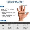 Soft Functional Resting Hand Splint for Flexion Contractures - Stroke Hand Brace (Large, Left). 