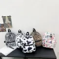 School Travel Student Mini Canvas Backpack for Girls. 