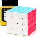 Kidlove Magic rubik cube QiYi Qiyuan S 4x4 Stickerless Bright Magic Cube MoFangGe MFG Qiyuan S 4X4X4 Speed Cube. 