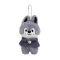 Leekno Fixture Keeping Plush Play 10CM Kpop Cartoon Stuffed Animal Plush Doll Toy StrayKids JYP Fan w Hyunjin Keychain Pendant Gift. 
