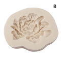 1Pc Peony Sunflower Lotus Silicone Molds Chinese Rose Flower Mould DIY Chocolate Candy Cake Fondant Mold Dessert Decoration Mzea. 