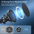 Magnetic Car Mount Phone Holder - MagSafe Air Vent Phone Mount for Car, 360° Adjustable Mag Safe Car Mount Phone Holde. 