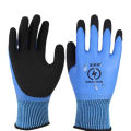 Blue Electrician Insulating Gloves Withstanding Voltage 1000V High Elasticity Touch Screen Safety Protective. 