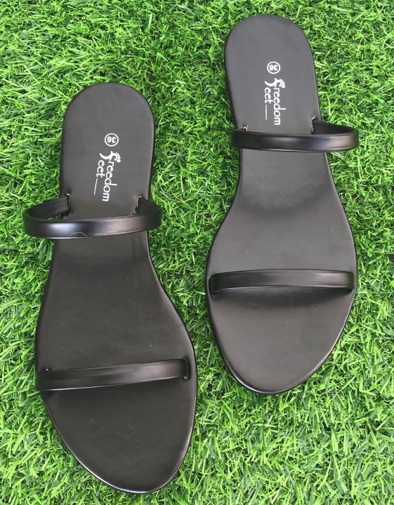 Ladies Flat Slipper Slides / Flip Flops / House Slippers