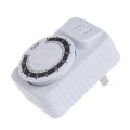 Ac 220v 12 Hour Electrical Mechanical Timer Wall Plug Switch Digital Countdown Timer Socket. 