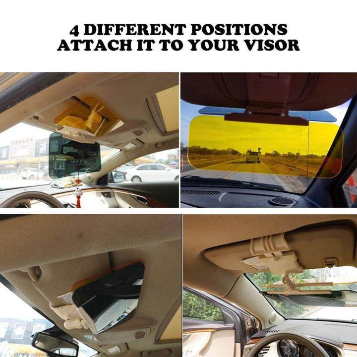 Car%20Sun%20Visor%20Extender%20Aolvo%20Anti%20Glare%20HD%20Night%20Driving%20Visor%20Goggles%20Multifunctional%202%20in%201%20Adjustable%20Automobile%20Sun%20Vision%20Visor%20Clip%20Mirror%20for%20Day%20and%20Night%20Safety%20Driving%20-%20+%20Gray%20-%20Image%207