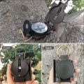 【NEW】 High Precision American Compass Multifunctional Military Green Compass North Compass Outdoor Car Compass Survival Gear. 