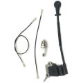 OUMERY Ignition Coil Module Spark Plug FIT for CHINESE CHAINSAW 2500 25CC ZENOAH G2500 LAWNFLITE Parts. 