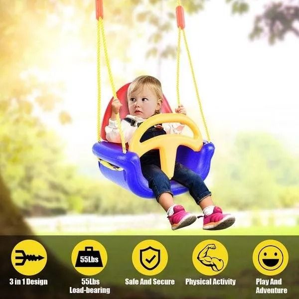 Bluday Junior 3 in 1 Swing for Kids 1 to 6 Years |103 |lalabaeby