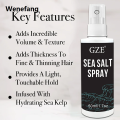 Wenefang GZE Natural Sea Salt men for Hair Men Women, Adds Instant Volume, Sales promotion Texture, Thickness, Light Hold | Texturizing Thickenin. 