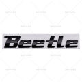Beetle Labeling Applicable to Beetle English Car Logo Fender Side Seam Label Metal Sticker Rear Box Car Badge Sticker. 
