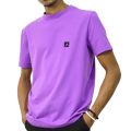 Archer Men's Crew Neck Cotton T-Shirt - Purple. 