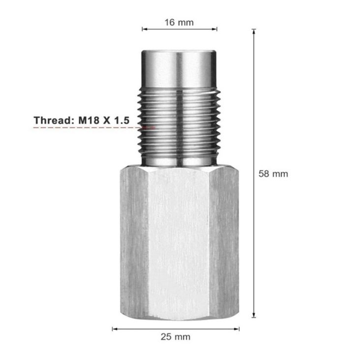 M18X1.5%20O2%20Oxygen%20Sensor%20Adapter%20with%20Filter%20Elements%20for%20Decat%20Hydrogen%20O2%20Extender%20Spacer%20CEL%20Fix%20Check%20Engine%20-%20Image%206