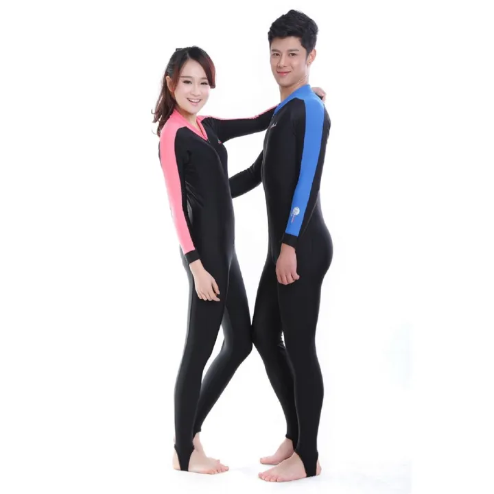 Swimsuit%20Sun-Protective%20Clothing%20Men's%20and%20Women's%20Dive%20Skin%20Diving%20Suit%20Long%20Sleeve%20%20%20Siamese%20Snorkeling%20Suit%20-%20Image%205