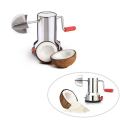 Stainless Steel Coconut  | Coconut Grater Machine | Coconut Crusher Manual Hand Roller | Coconut Chopper for Kitchen | Coconut Tool. 