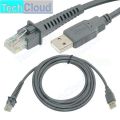 2m Symbol Barcode Scanner Usb Cable Ls1203 Ls2208 Ls4208 Ls3008 Cba-U01-S07zar Replacement For Zebra Ds2278 3578 4608. 