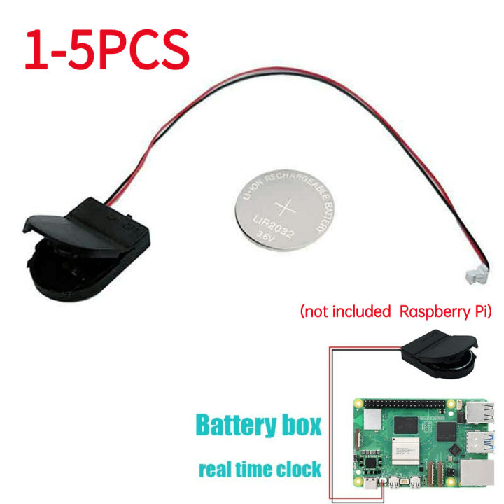 For Raspberry Pi 5 RTC Box Real Time Clock Holder with /without RTC ...