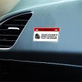 1 Pcs for Funny Sound System Warning Sticker Set Vinyl Decal Sub JDM Car Woofer Car Laptop Motorcycle Car Styling 13cm X 7.2cm. 