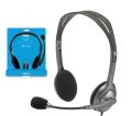 Logitech H110 3.5mm Wired Headphone. 