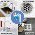 Sani Sticks Drain Cleaner Cleaning Sewage Decontamination Deodorant The Kitchen Toilet Bathtub 1 Pack (12 Sticks) Assorted color. 