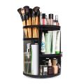 360 Rotating Makeup Organizer,Large Capacity&Adjustable Multi-Function Cosmetic Storage Box. 