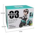 Stunt Bicycle 03 Toy with Light Effects & Music - 360 Degree Rotation. 