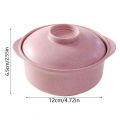 Instant Noodle Bowls with Lids Soup Hot Rice Bowls Japanese Style Students Food Container Healthy Kitchen Bowl Tableware Fugar. 