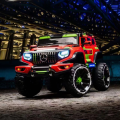 High Quality Kids big Toy Cars 4WD Battery Operated Boys and girls Baby Ride On Electrical Toy Jeep | Monser Size Jeep with 5 Motors with Full of Lights | 1-10 Years can Dual Drive  | INeedz LMH 9505. 