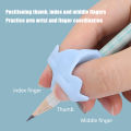 Five-Finger Children Writing Pencil Holder Kids Learning Practise Pen Aid Grip Posture Correction Device Child Writing Tools. 