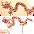 SuperRide Dragon Dance Costume Accessory Chinese Lunar New Year Dragon Dance Toy Diy Kit for Kids Dragon Boat Festival Crafts Set Dragon Dance Toy Kit. 