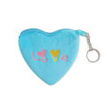 Cartoon Heart Plush Wallet Valentine's Day Love Coin Storage Bag Girl Cute Small Wallet. 