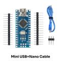 Mini / Type-C / Micro USB Nano 3.0 With the bootloader compatible Nano controller for arduino CH340 USB driver 16Mhz ATMEGA328PB. 