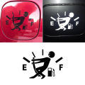 Car Stickers 12.7CM*9.2CM High Gas Consumption Decal Fuel Gage Empty Stickers Funny. 