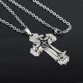 Cross Pendant Necklaces For Men Women Teens Punk Gothic Trendy Cross Necklace. 