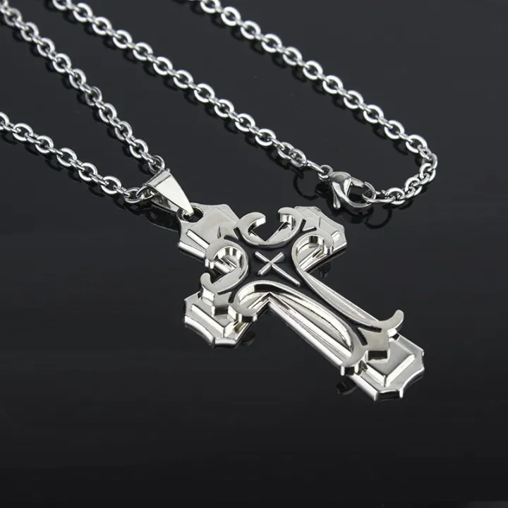 Cross%20Pendant%20Necklaces%20For%20Men%20Women%20Teens%20Punk%20Gothic%20Trendy%20Cross%20Necklace%20-%20Image%204