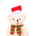 Stuffed Animals Christmas Plush Toy Bear for Holiday Party Valentine's Day. 