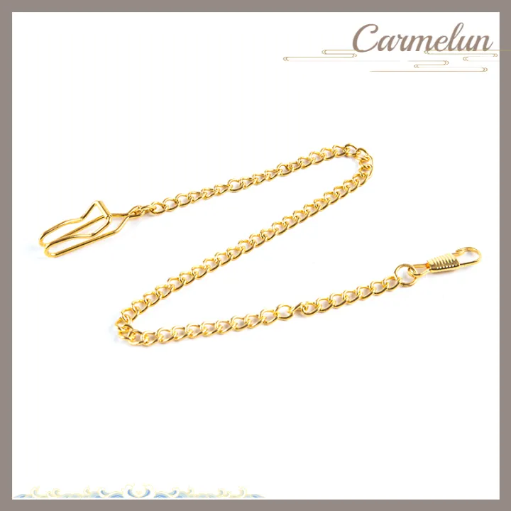【ZIME】Pocket Watch Chain For Antique Quartz Vintage Pocket Watch Bronze Alloy Chain