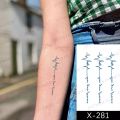 Waterproof Temporary Fly Tattoo Stickers Body Art Hand Foot for Girl Women Men. 