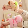 KO Capybara Plush Wrist Bracelet For Kids Snap Ring Capybara Cartoon Cute Plush Toy Christmas Gifts For Girls Boys. 