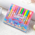 12PCS/Set Cartoon Cute Sanrio Pocke Fluorescent Highlighter Pen Marker Pens Stationery Material School Supplie Fugar. 