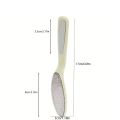 Heavy-Duty Stainless Steel Foot Scrubber for Dead Skin Removal, Pedicure Callus File with Foot Stone. 