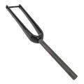 Gravel Bike Fork Enhance Stability Matte Black Lightweight Rigid Carbon Fiber Bicycle Fork for Mountain Bikes Cyclocross Bikes. 